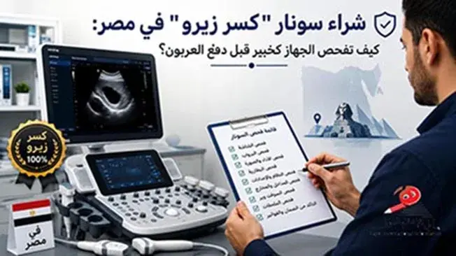 شراء سونار "كسر زيرو" في مصر: كيف تفحص الجهاز كخبير قبل دفع العربون؟